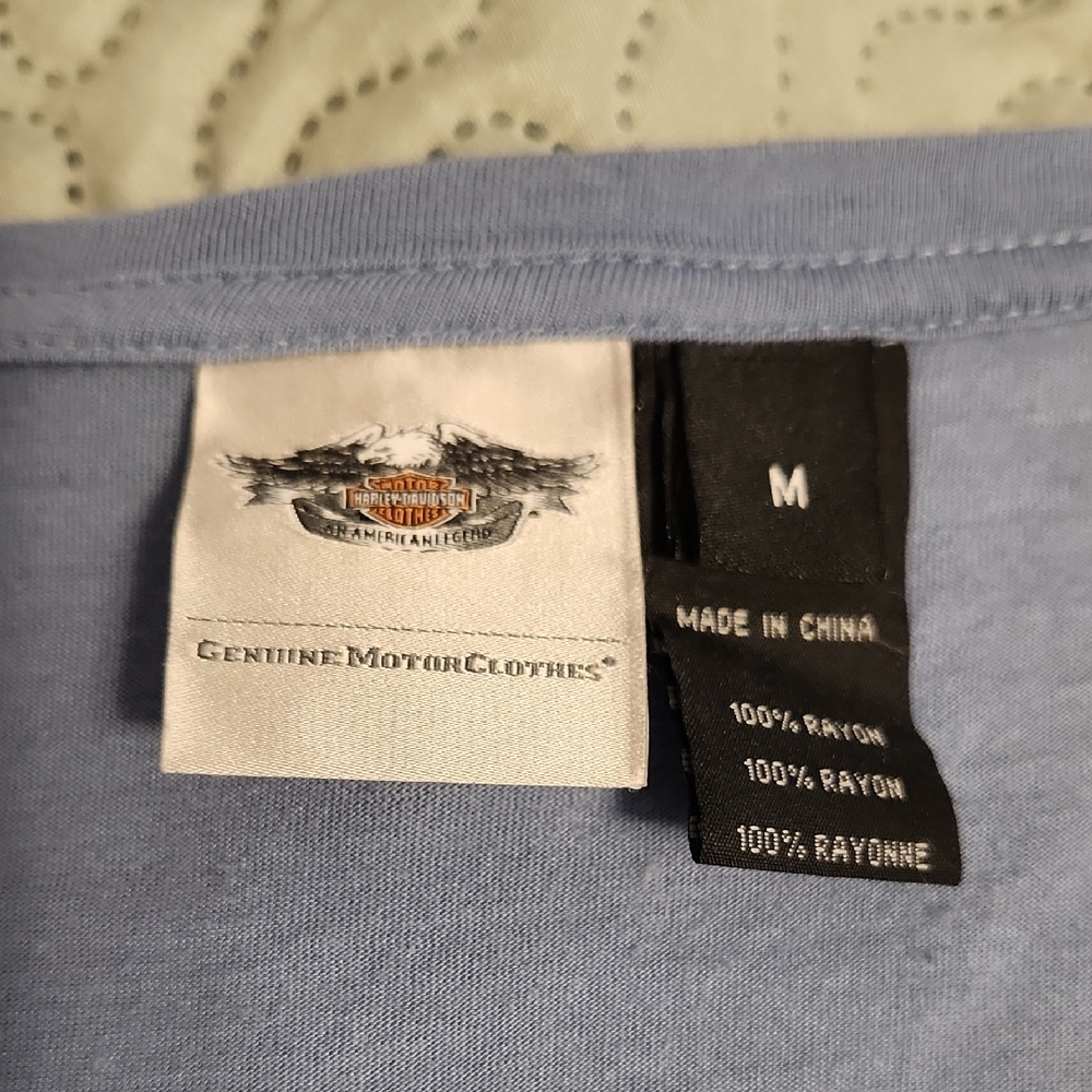 Harley-Davidson Light Blue Tee